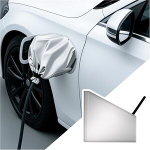 2026 New EV Charger Cover - All-Weather Magnetic EV Charging Port Protection