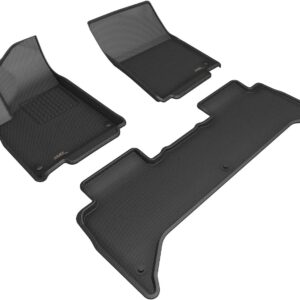 3D MAXpider Kagu Custom Fit Floor Mats for Rivian R1T 2022-2024 Full Set