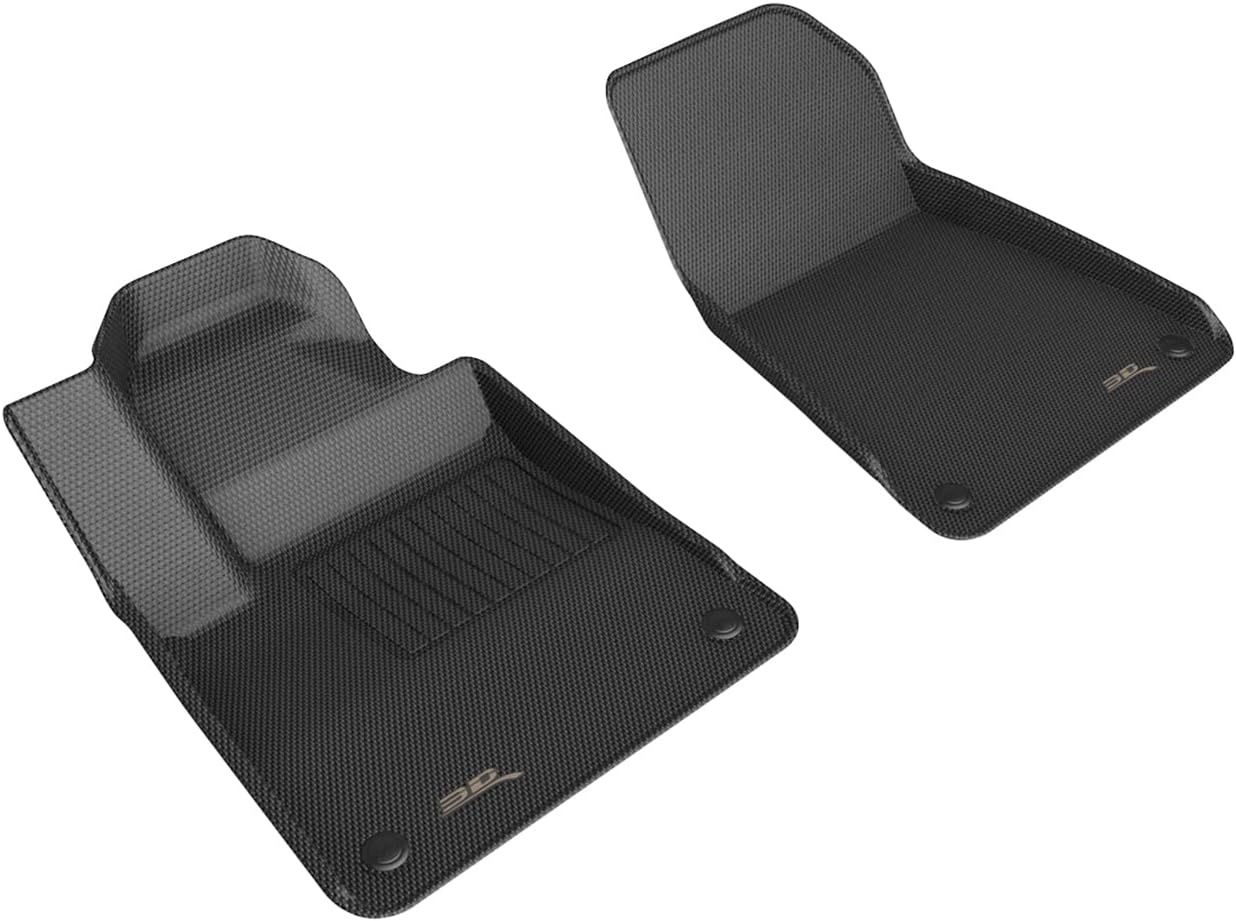 3D MAXpider Kagu Floor Mats for Polestar 2 (Front Row)