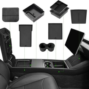 9PCS Center Console Organizer Tray for Tesla Model 3 Highland