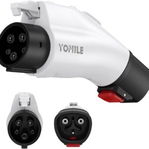 Adapter for Tesla to J1772 EV Charger, Max 60A 250V