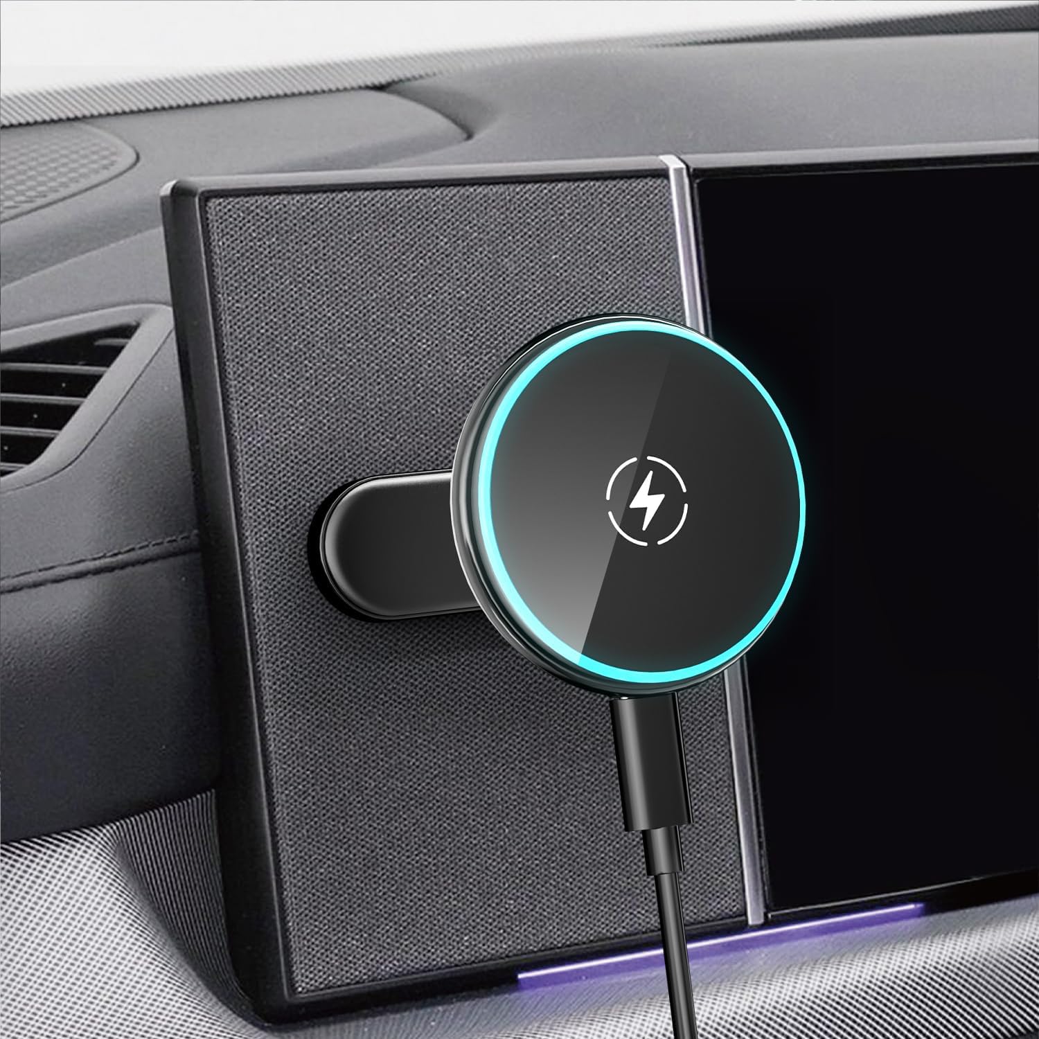 ALAFLY 15W Wireless Charger Mount for Hyundai EV Models