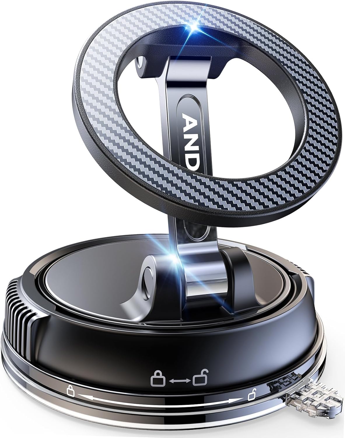 ANDERY Magsafe Car Phone Holder - Secure, Adjustable EV Dashboard Mount