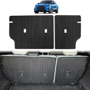BestEvMod Mustang Mach-E Rear Seat Back Protector Mat 2021-2026