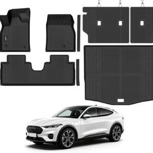 Bingoliner Floor Mats for Ford Mustang Mach-E: Full Interior Protection