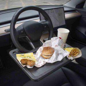 CarQiWireless Auto Steering Wheel Desk for Tesla Model 3/Y/S/X