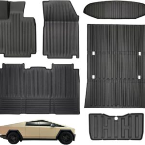 Cybertruck Premium TPE Floor Mats Full Set 6-Piece