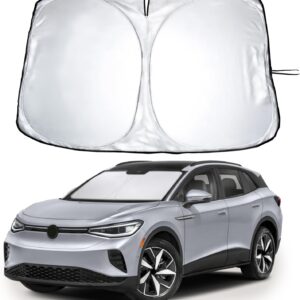 EcoNour Windshield Sun Shade: Custom Fit for Volkswagen ID.4
