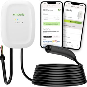 EMPORIA Level 2 EV Charger w/NACS - 48 Amp Tesla Compatible