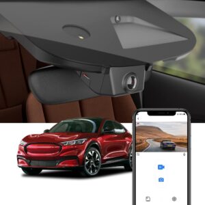 Fitcamx 4K Dash Cam: OEM-Fit for Ford Mustang Mach-E (2021-2025)