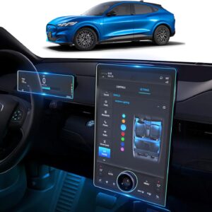 Ford Mustang Mach-E (2021-2026) Matte Screen Protector – Anti-Glare Tempered Glass