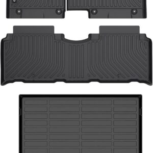 HAFIDI Floor Mats & Cargo Liner for 2025-2026 Hyundai Ioniq 5 Fixed Console