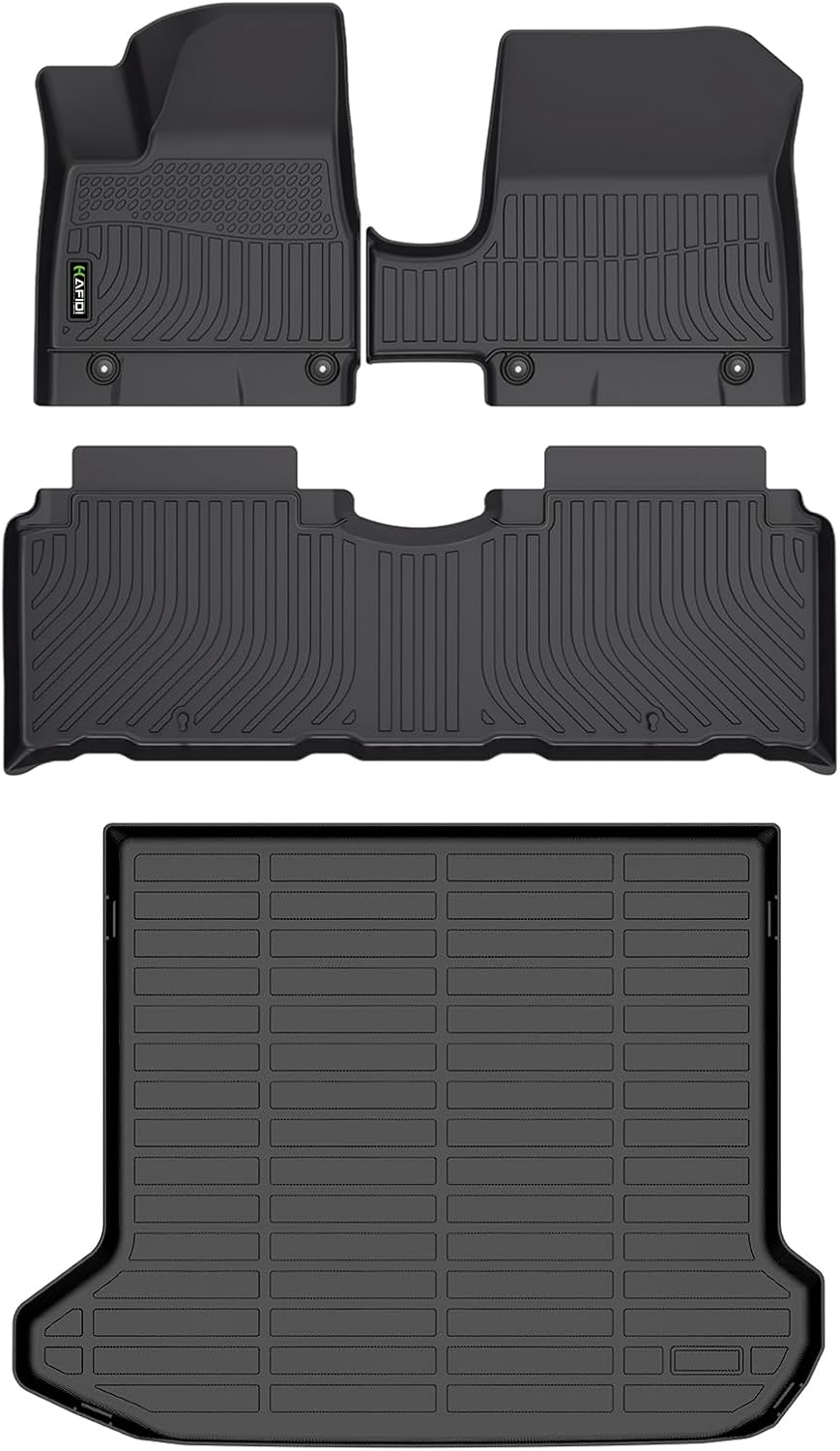 HAFIDI Floor Mats & Cargo Liner for 2025-2026 Hyundai Ioniq 5 Fixed Console