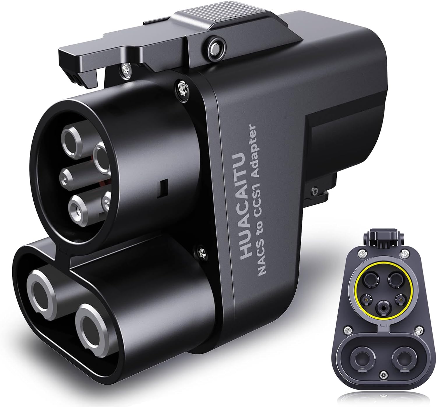HUACAITU Tesla Supercharger Adapter: NACS to CCS1 for Non-Tesla EVs