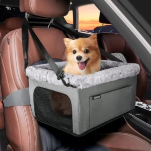 JOEJOY Deluxe Dog Booster Seat with Sturdy Metal Frame