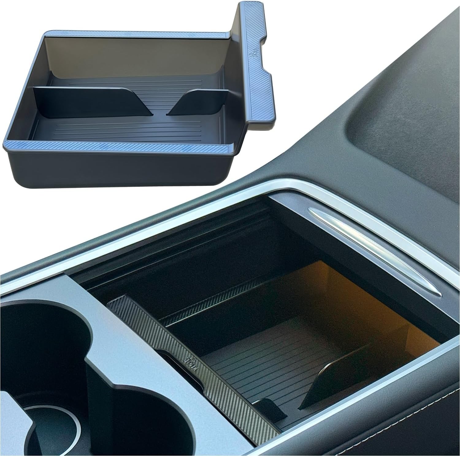JVMA Center Console Organizer for Tesla Model Y & Model 3