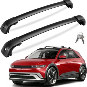 KINGGERI Roof Rack Cross Bars for Hyundai Ioniq 5 (2025-2026) Flush Rails