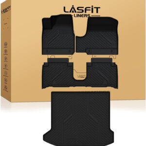 LASFIT Floor & Cargo Mats for Hyundai Ioniq 5 2022-2024 Movable Console