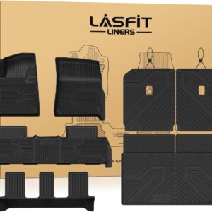 LASFIT Rivian R1S 2025 Full Set Floor, Trunk & Backrest Mats