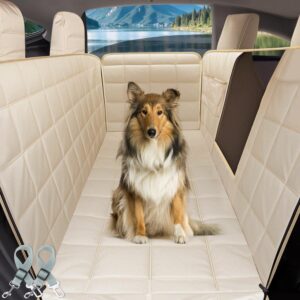 Lassie Dog Car Hammock for Tesla Model Y/3 - Premium Pet Seat Protector