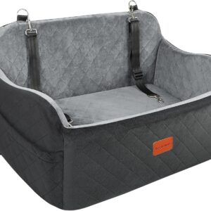 Lealchum Dog Car Seat & Booster for Medium to Large Pets