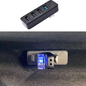Leiakendi Glove Box USB Hub for Tesla Model 3 Highland, Cybertruck, Model Y Juniper