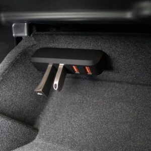 Leikaendi 4-in-1 Multiport Glove Box USB Hub for Tesla Model 3/Y (2021-2024)
