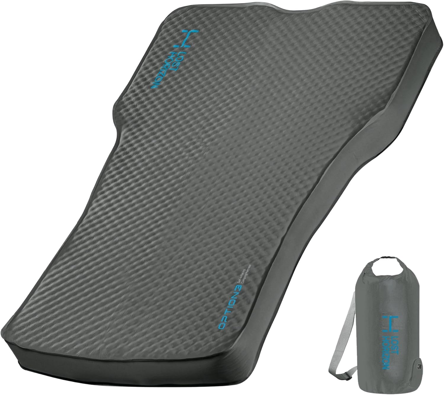 Lost Horizon Tesla Model S Camping Mattress: 4.5" Air & Foam Comfort