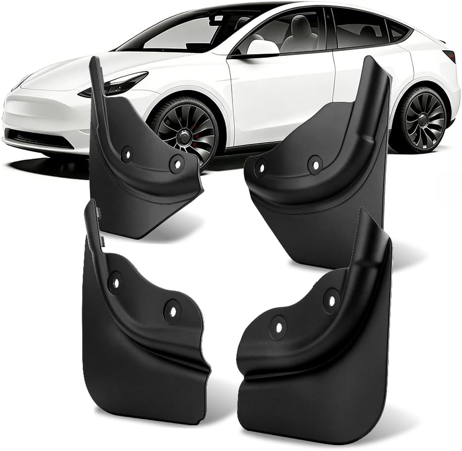 LSLIGHT Tesla Model Y Mud Flaps – Premium No-Drill Splash Guards
