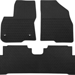 Lwope Car Floor Mats for Chevy Bolt EUV 2022-2024 – All-Weather Rubber