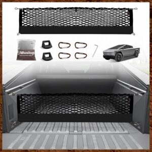 Muslogy Cybertruck Truck Bed Cargo Net with LockNflex Material