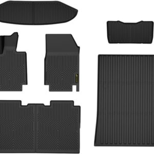 PIT66 Premium TPE All-Weather Floor Mats & Bed Mat for Tesla Cybertruck