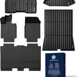 PM Auto 2024-2026 Tesla Cybertruck Floor Mats & Full Cargo Liners