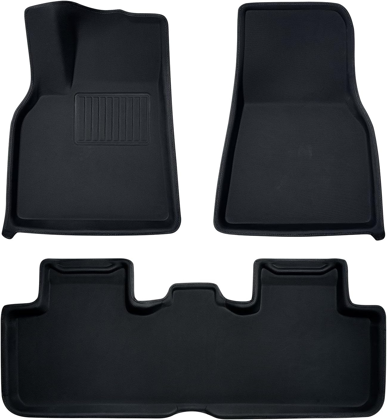 Premium TPE All-Weather Floor Mats for Tesla Model Y