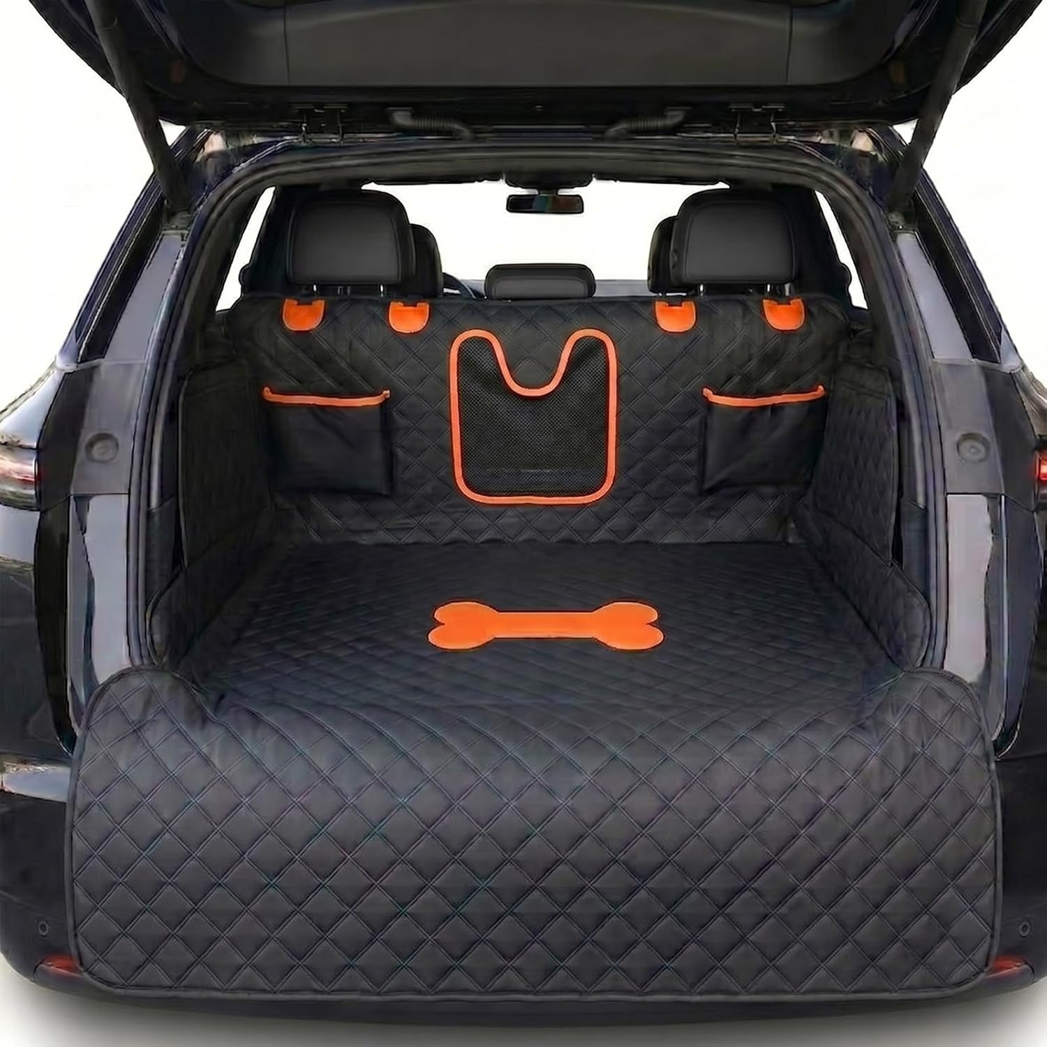 PREWERK Rivian SUV Dog Cargo Liner – Premium PU Leather Protector
