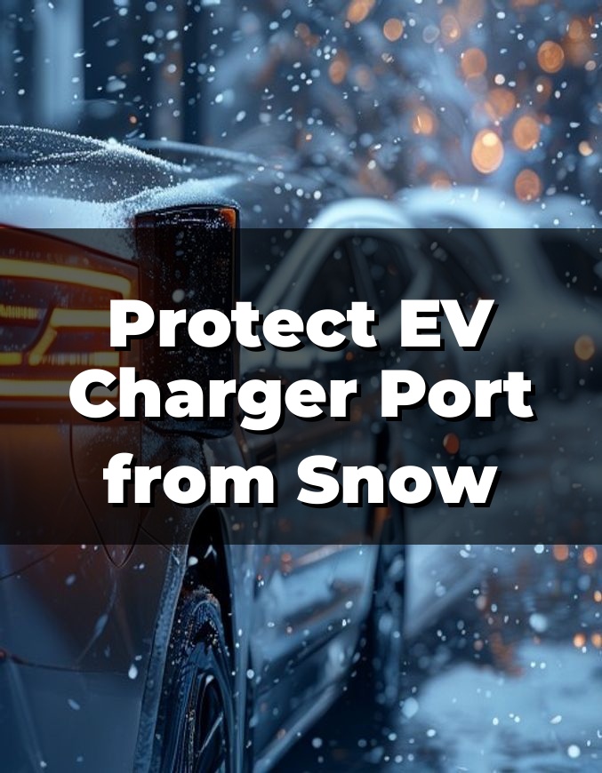 Protect EV Charger Port from Snow