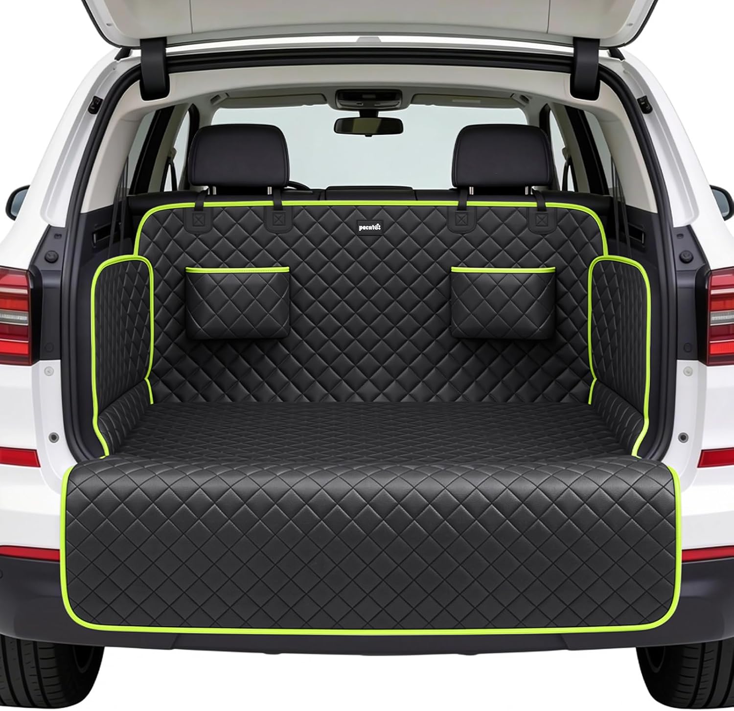 Rivian Premium Leather Dog Cargo Liner with Tall Side Flaps