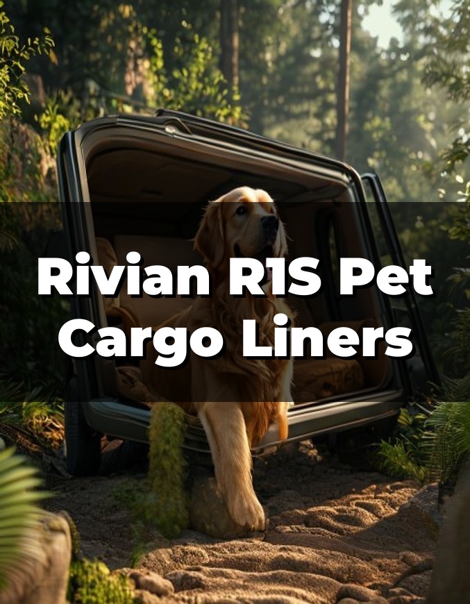 Rivian R1S Pet Cargo Liners