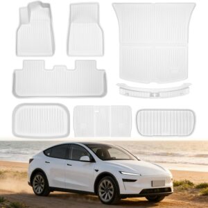 SHARGGE Car Floor Mats for Tesla Model Y Juniper (2025-2026) Full Set
