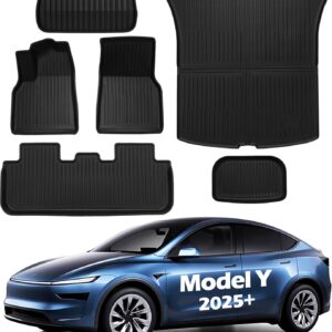 SHARGGE Model Y Juniper TPE All-Weather Floor Mats