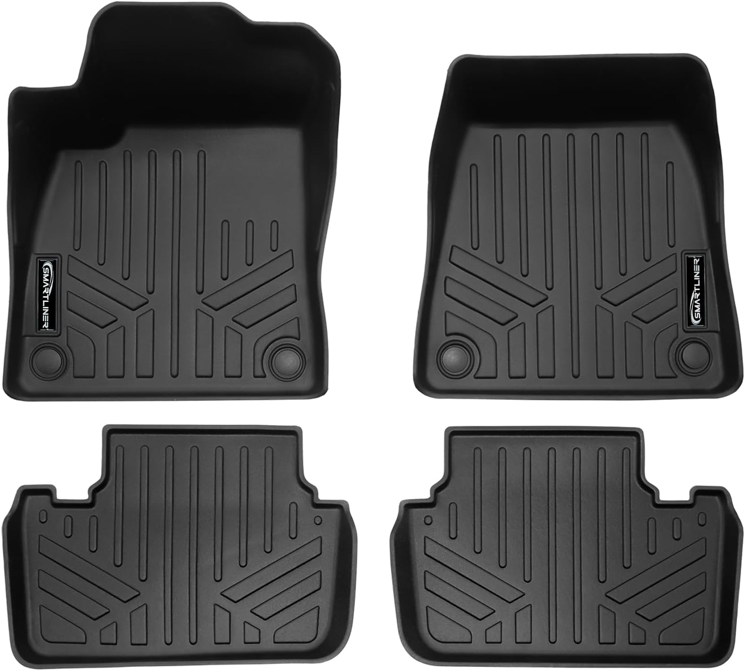 SMARTLINER All Weather Custom Fit Floor Mats for Polestar 2