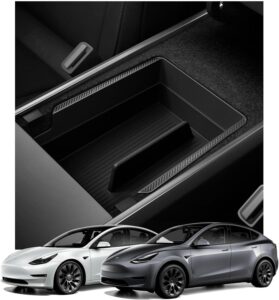 Spigen Armrest Console Organizer for Tesla Model 3 & Y (2017-2024)