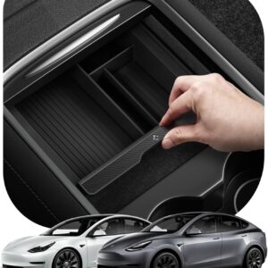 Spigen Center Console Organizer: Tesla Model Y (2021-24) & Model 3 (2021-23)
