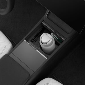 Spigen Sliding Center Console Organizer for Tesla Model Y Juniper 2025+