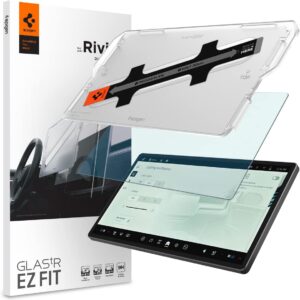 Spigen Tempered Glass Screen Protector Rivian R1S R1T Matte Anti-Glare