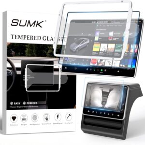 SUMK 15.4 inch Screen Protector for 2025 Tesla Model Y / 3