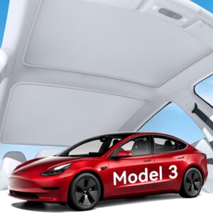 SUMK Graphene Infused Sunshade Roof for Tesla Model 3 (2021-2026)