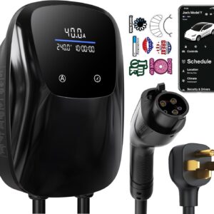 Tera Electric Vehicle Charger J1772 Level 2 40 Amp 240 Volt