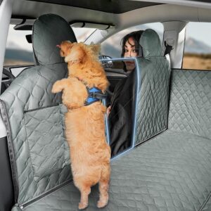 TESBEAUTY Custom Dog Seat Cover: Tesla Model Y/3/S Full Protection