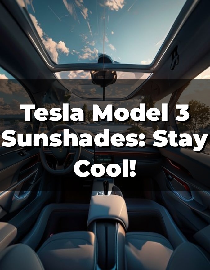 Tesla Model 3 Sunshades: Stay Cool!